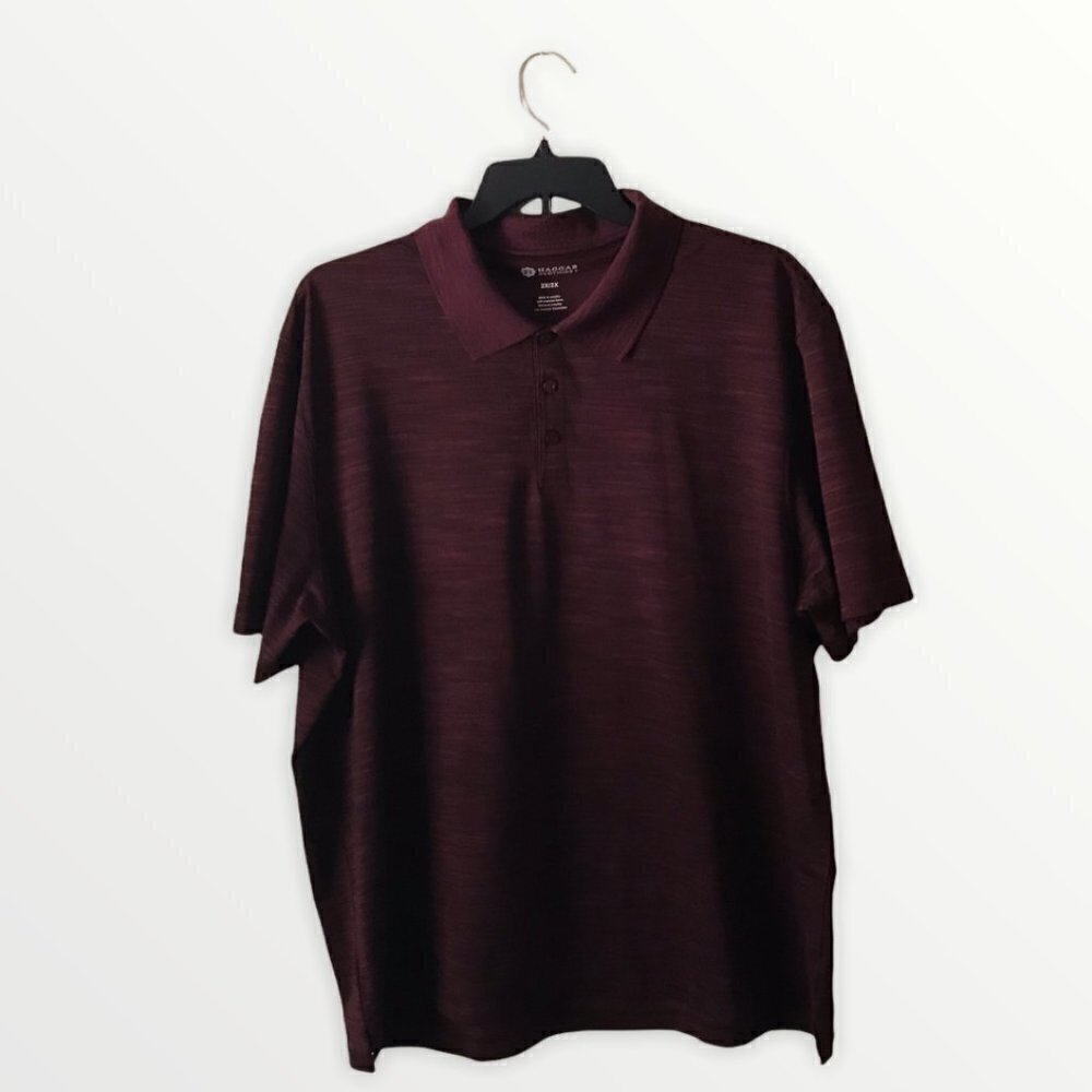 Haggar Classic-Fit Patterned Performance Polo